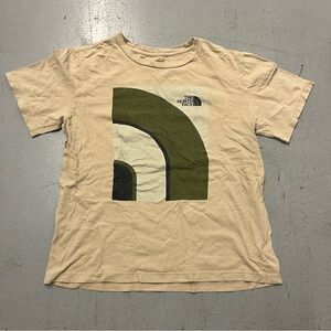 The North Face Graphic Twill Beige Top T-Shirt